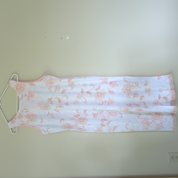 Secret Treasures Floral Lace Nightie L 12-14 Peach Whisper - Picture 9 of 16